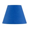 Set of 2 Royal Blue Fabric Table Lamp Shades, Lampshade