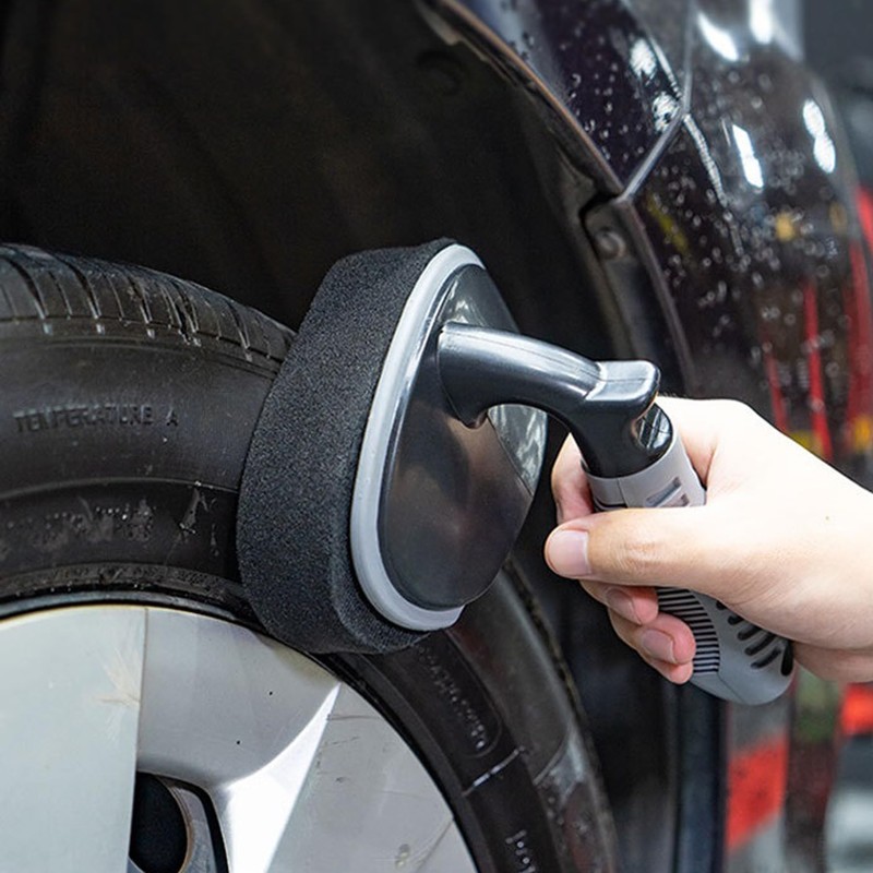 Szehap Tire Shine Applicator, 2 Pack Tire Dressing Applicator Pad