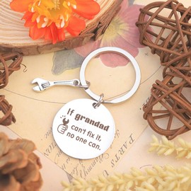 Grandad Gifts, Grandad Fathers' Day Gift, Gifts for Grandad, Grandad Birthday Gifts, Grandad Keyring, Present for Grandad Christmas Gifts, Retirement Gifts for Grandpa Grandfather from Grandchildren