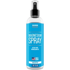 Magnesium Spray - Big 16 oz USP Grade Pure Magnesium Oil Spray - Made in USA Since 2008