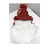 Wondershop Cable Knit Cat/Dog Size XL Red & White Beard