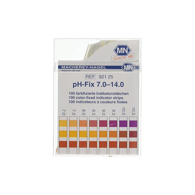 Camlab 1138925 pH-Fix indicator stick, pH 7.0-14.0, 6 mm x