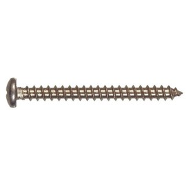 The Hillman Group 823342 Stainless Steel Pan Head Phillips Sheet Metal Screw, 14-Inch x 1-1/2-Inch, 100-Pack