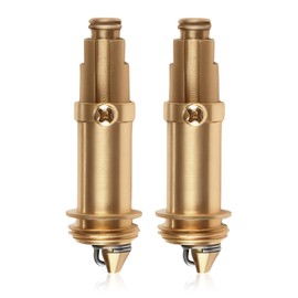 Pop Up Ablaufventil Druckfederelement, Wefaly 2 Stück Badablauf-Federbolzen aus Messing Ersatz für Pop-Up-Abflussstöpsel für Bad und Küche Pop-Up Abflussstopfen Ersatzteil