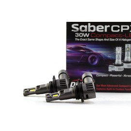 DDM Tuning Saber CPX 30W Fog Light Bulbs,8000LM/PR,Replacement for Cars, Play and Plug,White (H10)