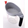 Bellemain 4-Cup Fat Separator/Measuring Cup with Strainer & Fat Stopper