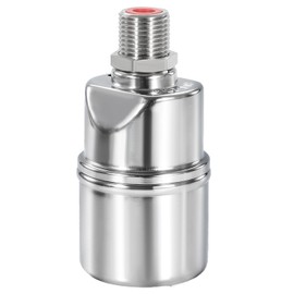 MEUPMEOP 1/2'' Automatic Water Level Control Valve Auto Shut Off Ball Mini Float Valve 304 Stainless Steel Float Valve