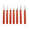 7pcs Plastic deburring Burr Knife Tool Flash Trimmer Plastic Parts