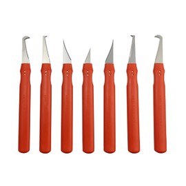 7pcs Plastic deburring Burr Knife Tool Flash Trimmer Plastic Parts Burr Scraper Flying Edge Burr Knife