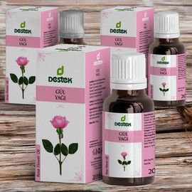 Destech Aroma Oil Moisturizing Oil Turkish Rose Oil Face Rose Oil 3 20ml / 데스텍 아로마오일 모이스처라이징오일 터키장미오일 페이스 로즈오일 3개 20ml