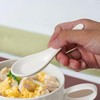 Wareland Asian Soup Spoons Set of 6, Ceramic Chinese Soup