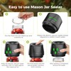 Newise Upgraded Electric Mason Jar Vacuum Sealer, 3-in-1 Automatic Vacuum