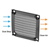 PATIKIL 60 mm Fan Filter Grille with Screws 2 Pack