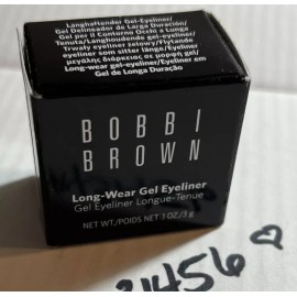 Bobbi Brown Long-Wear Gel Eyeliner BLACK INK #1 Full Sz Eye Liner Black BOXED