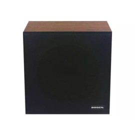 Bogen WBS8T725 Wall-Mount Speaker with Baffle and 25V/70V Transformer, 1W, Black