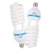 AQIRUI 2 x 135W Photography Light Bulb 5500K E27 Socket
