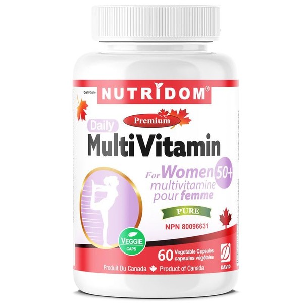 Nutridom Nutridom Daily Multivitamin for Women over 50 with Beta-carotene,