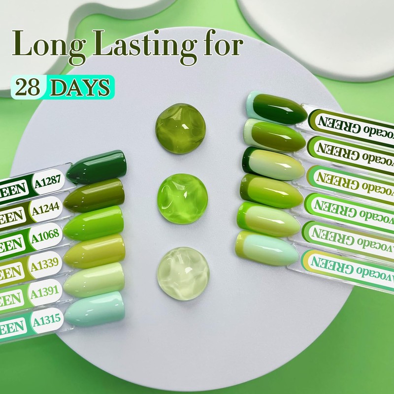 Double Rhythm 6 Pcs 15 ML Gel Polish Set Same