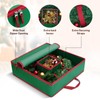 MaidMAX Christmas Wreath Storage Container 30 inch, Hard Shell Wreath