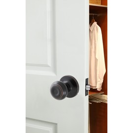 Honeywell 8101403 Classic Passage Door Knob, Oil Rubbed Bronze