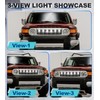 LED Grill Lights for 2007-2022 Toyota FJ Cruiser Accessories Raptor