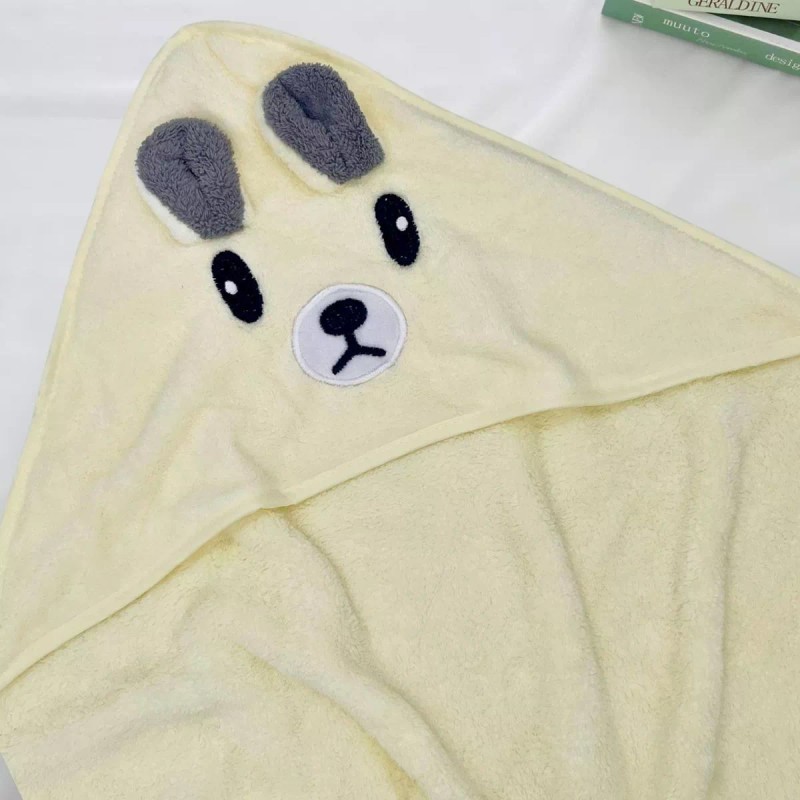 Compraymas Toalla Para Bebe Animales 80x80cm Con Gorro O Capucha