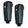 Tower Manufacturing 30434009 Auto-Reset 15 AMP Right Angle GFCI Plug,