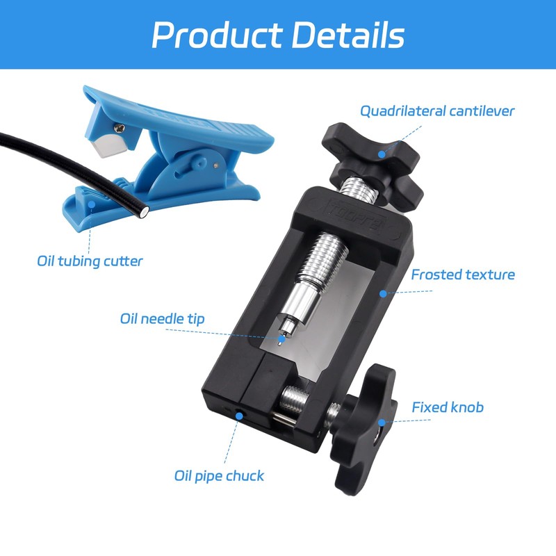 BEASAFY Needle Driver Insertion Tool, Bicycle Hydraulic Hose Tool, Bicycle