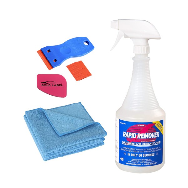 RapidTac Rapid Remover Adhesive Remover Kit with Lil Chizler and