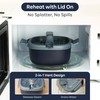 AI LOVE PEACE Microwavable Ramen Bowl Cooker with Lid -