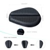 CHCYCLE Motorcycle Seat Cushion, Motorcycle Gel Seat Pad with 3D