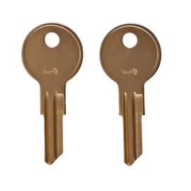 8025 Pair of 2 Keys for 1998-2012 Coleman Pop-Up Camper Step Up Door 8025 Replacement Key pre Cut to Code by keys22