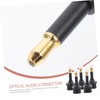CIYODO 5pcs Optical Audio Adapter 3.5mm to SPDIF Digital Optical