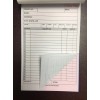 Unbranded 3 Pack: 2 part Carbonless Sales Order Books Receipt