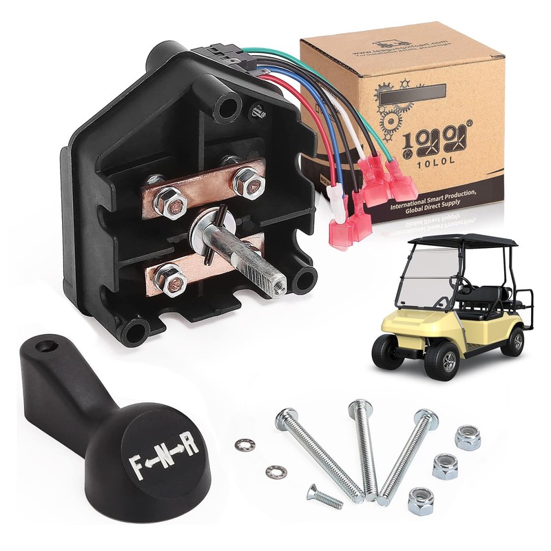 10L0L Golf Cart Forward and Reverse Switch with Handle Fits
