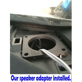 Exact Fit Tweeter/Speaker Adapter Spacer Rings for Infiniti and Fits Nissan - SAK047_125-1 Pair