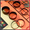 Sratte 60 Pcs Black History Month Bracelets Bulk Juneteenth Rubber