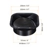 PATIKIL 8 Inch Duct Connector Flange, ABS Square Air Ventilation