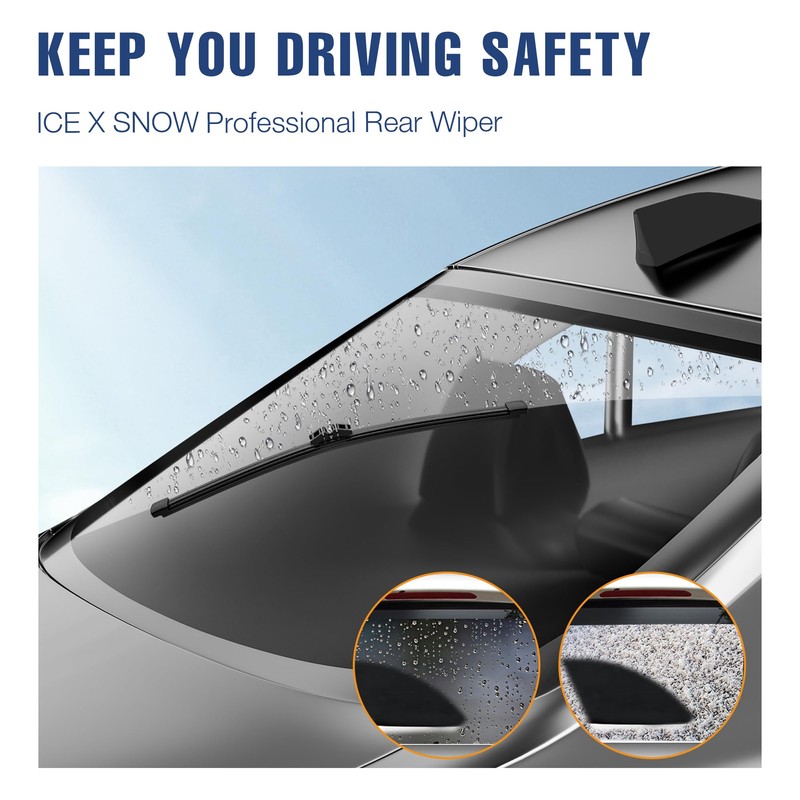 3 Wiper 26"+22"+11" Windshield Wiper Blades Replacement for Ford Explorer