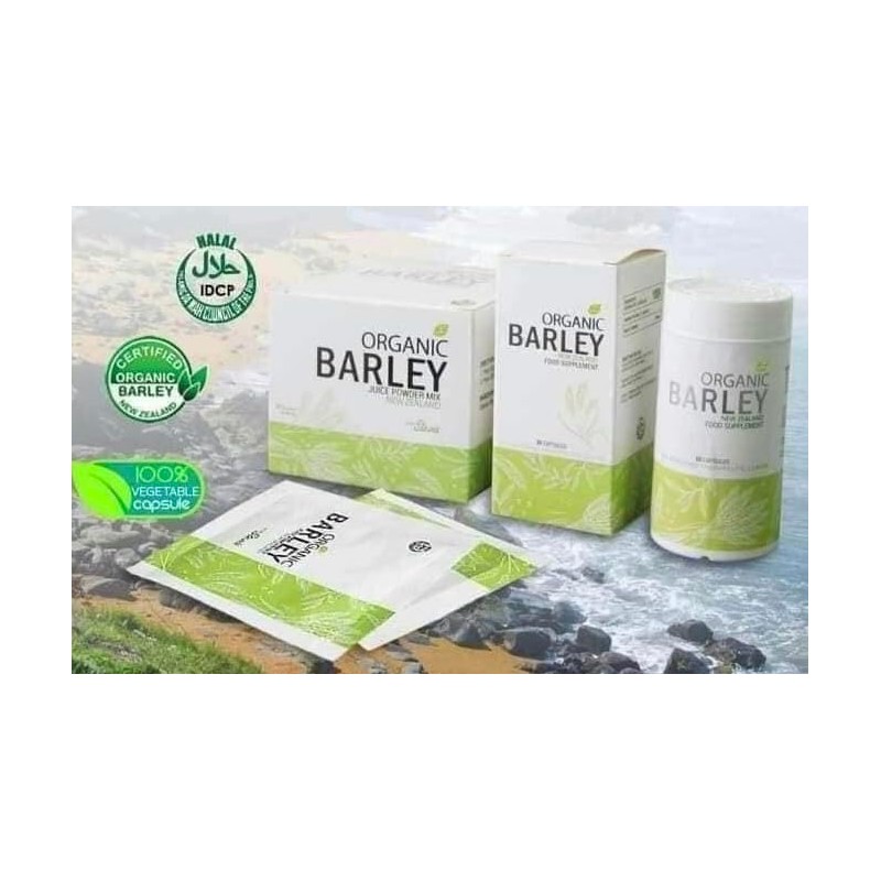 Organic JC Barley Capsule New Zealand