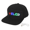 Programmable LED Cap with App Control, Editable Colourful Hat for