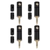 eMagTech 4Pcs 2.5mm Stereo Male Jack Plug Replacement Part 4