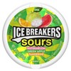 ICE BREAKERS Sours Assorted Fruit Flavored Sugar Free Mints Tin,