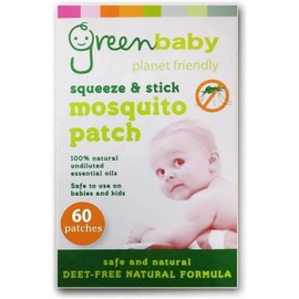 VIE Greenbaby, Squeeze & Stick Mosquito Patches (60 Patches)