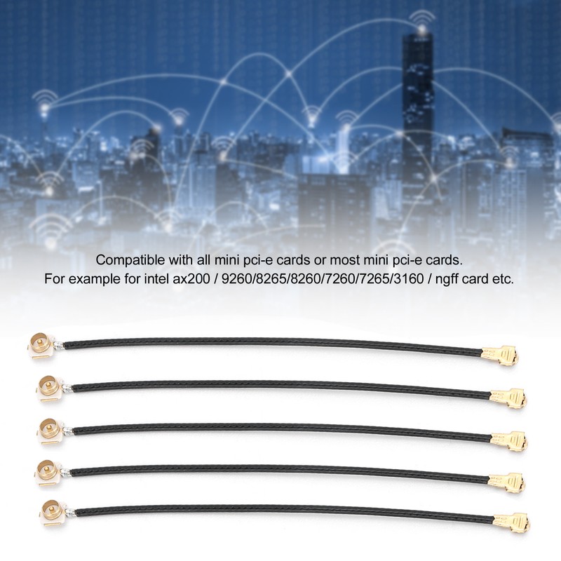 10Pcs Pin Connector IPEX‑4 MH4 Gen4 UFL Female to IPEX‑1