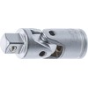 Universal Joint, satin chrome plated, 3/8'