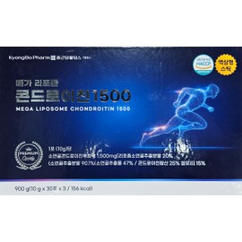 Mega Liposome Chondroitin 1500 10g 30 packs 3 / 메가 리포좀 콘드로이친 1500 10g 30포 3개