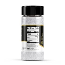 GranAroma Coarse Sea Salt, Finishing Salt, Cooking and Bath Additive (8.64 Ounce)