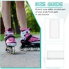 Sotiff 4 Pieces Ankle Gel Pads Skate Ankle Gel Discs