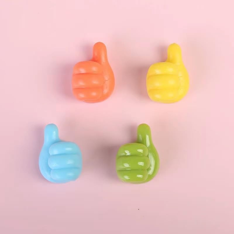 Silicone Thumb Wall Hooks, Fun Cord Holders, Cord Organizer for